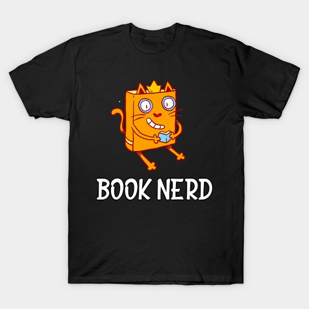 Book Nerd T-Shirt by hothippo